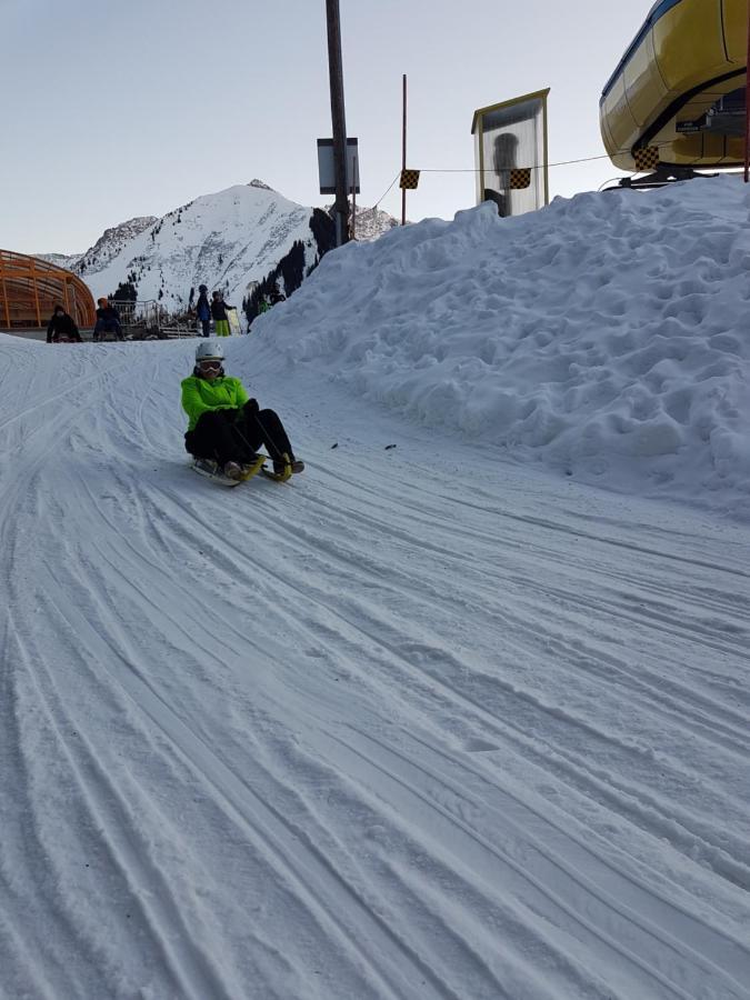 Ferienwohnung Weber Alpenglueck レヒブルック エクステリア 写真